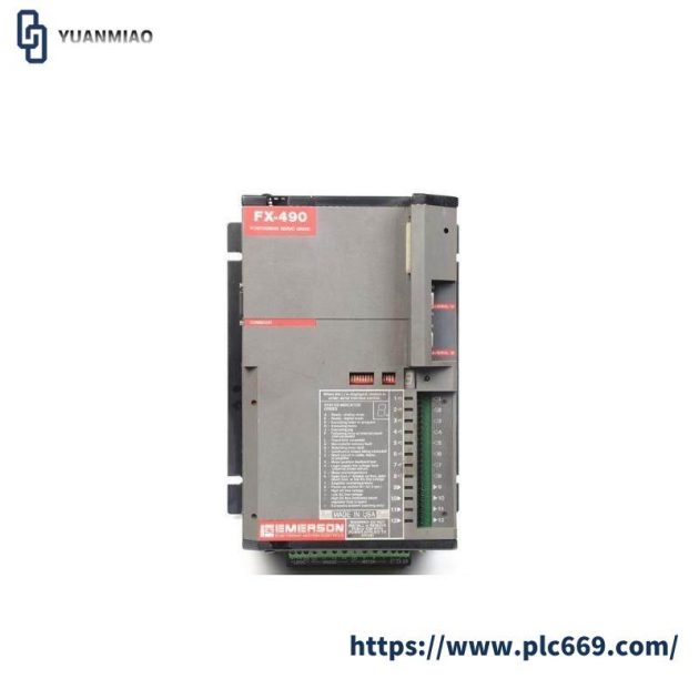 EMERSON IFX-490 Brushless Positioning Servo Drive: Precision Control for Industrial Automation