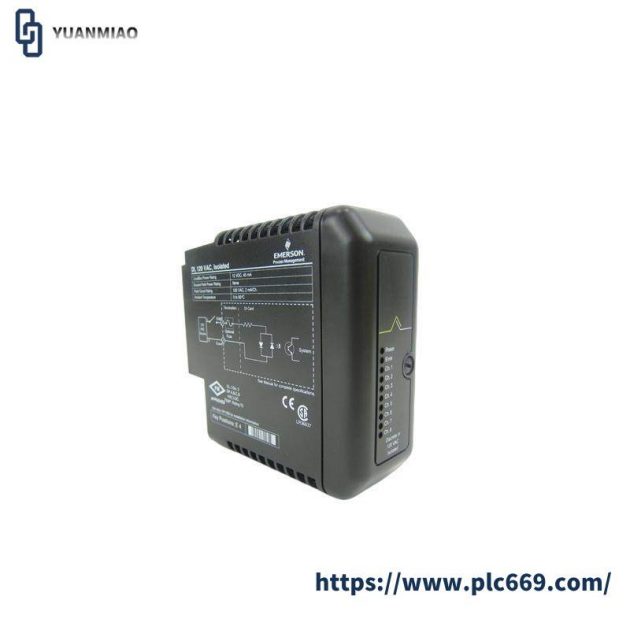 Emerson KJ3001X1-CA1 12P1980X062: Industrial Discrete Input Module, Designed for Precision Control