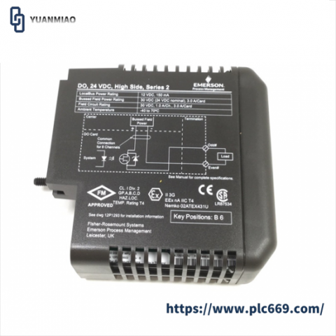 EMERSON KJ3241X1-EA1: Industrial Automation Interface Module, for Reliable Control Solutions