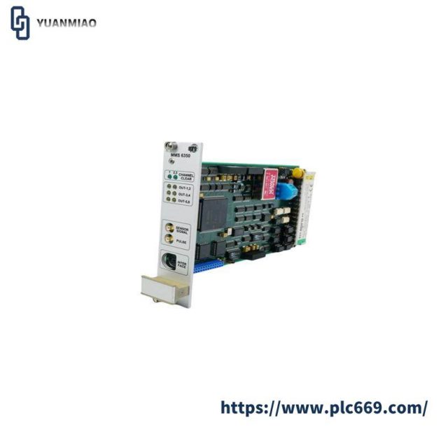 EPRO MMS6350 Speed Measurement Card - Precision Control for Industrial Automation