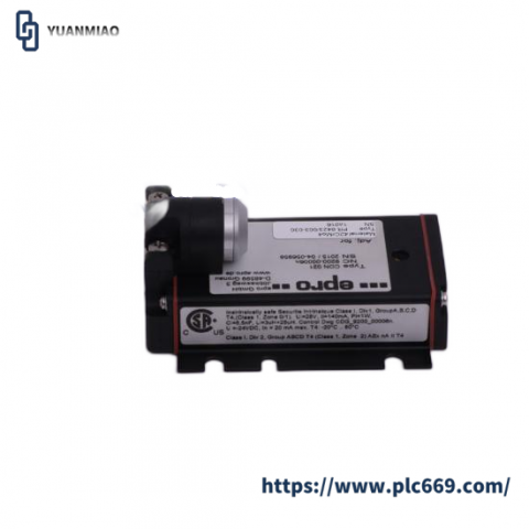 EPRO's Advanced PR6424/012-000 CON011 PLC Module, Optimized for Industrial Automation