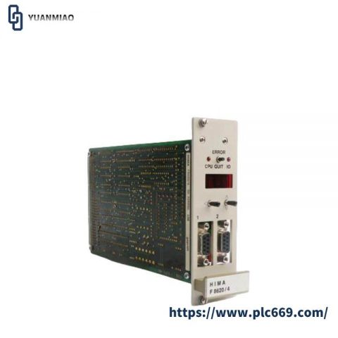 HIMA F8620 CPU Module - Industrial Control, High-Performance PLC Core