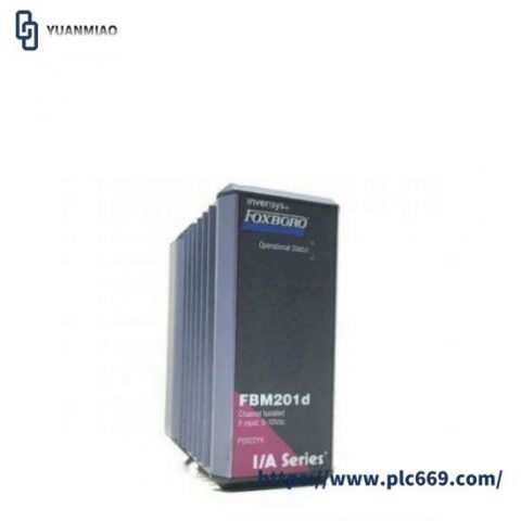 Foxboro FBM201D P0922YK Analog Input Module, Designed for Industrial Control Applications