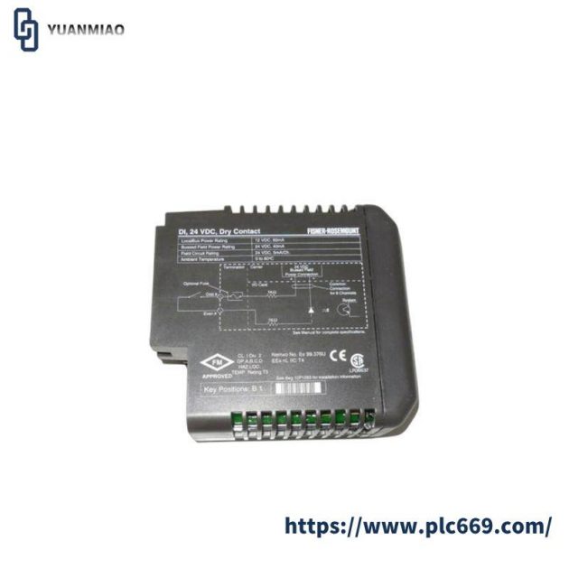 FISHER-ROSEMOUNT KJ3001X1-BB1 Industrial Control Module