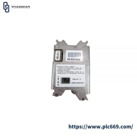 FISHER 38B5786X052 Relay Assembly for Industrial Control Systems