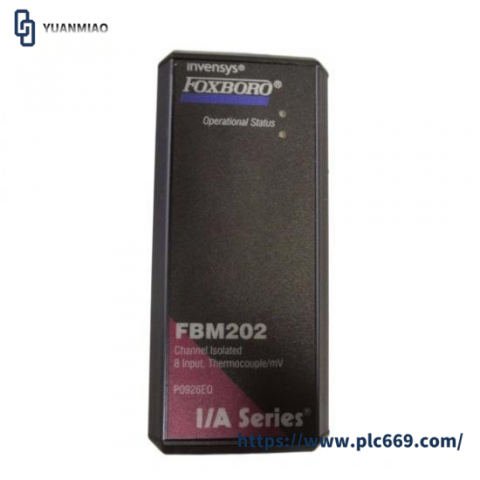 FOXBORO AD908AC FBM202 I/A Series DCS Control Module