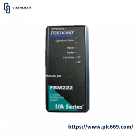 FOXBORO FaBM222 P0926TL Profibus DP Module - Precision Control for Industrial Automation