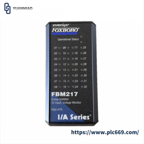 FOXBORO FBM217 P0926ZY/RH926ZY: Discrete Input Interface Module for Industrial Automation