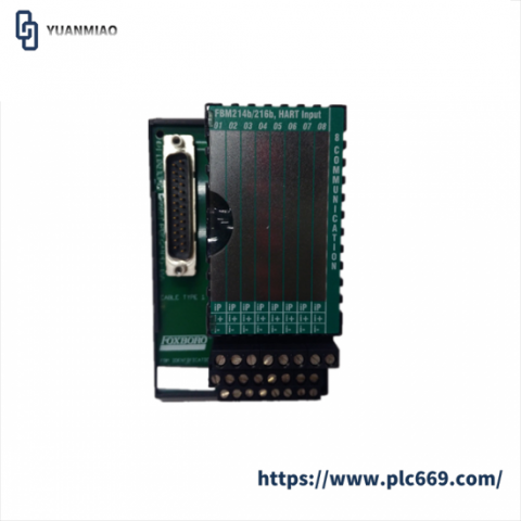 FOXBORO P0927AH I/A Series HART Input Module: Precision Control for Industrial Automation