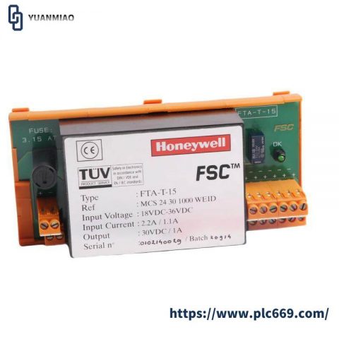 Honeywell FTA-T-15 Digital Input Module - Advanced Control for Industrial Automation