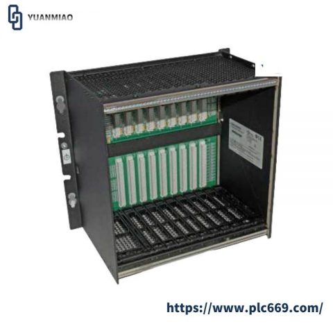 GE-Fanuc IC698CHS009 Rear Mounted Rack: Advanced Control Module for Industrial Automation