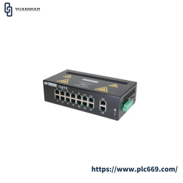 GE Networking Solutions 336A4940DNP516TX 16-Port Ethernet Switch, High-Speed Connectivity for Industrial Control Systems