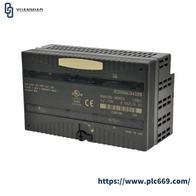 GE BK698A201S12 Control Module for Industrial Automation