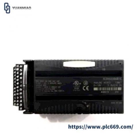 GE Fanuc IC200ALG264J - Advanced Versamax PLC, Engineered for Precision