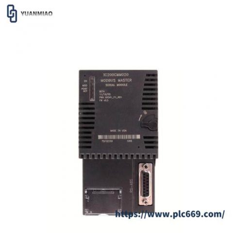 GE Fanuc IC200CMM020 Communications Module - High-Performance Networking for Industrial Automation