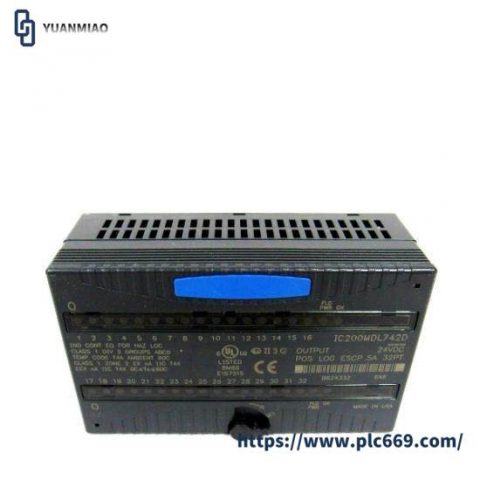 GE Fanuc IC200MDL640H - Advanced Versamax PLC Module