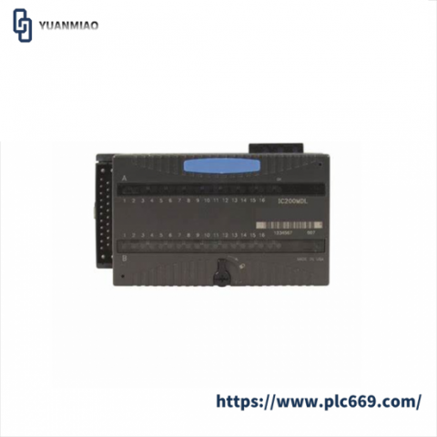 GE FANUC IC200MDL650F Input Module: Industrial Control System Innovation