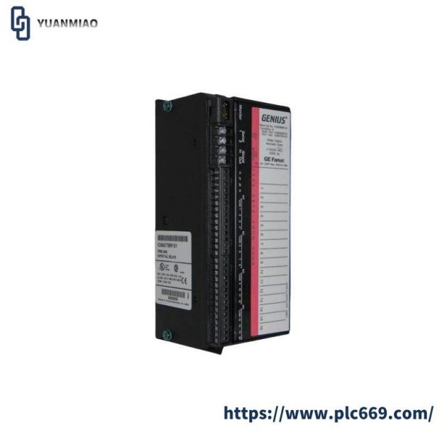 GE FANUC IC660BBR101 Relay Block: Advanced PLC Module for Industrial Control Systems