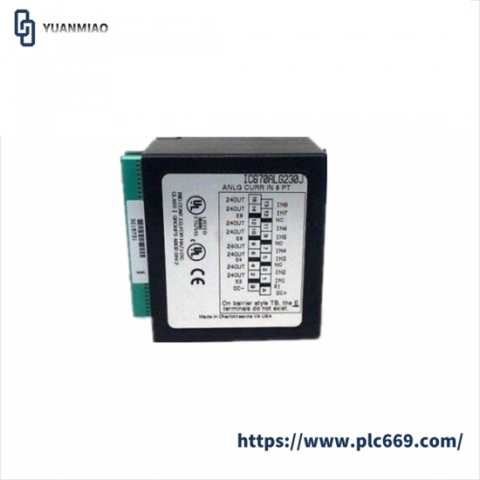 GE Fanuc IC670ALG230 Analog Input Module: Industrial Automation Excellence