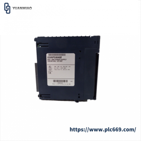 GE FANUC IC695PSA040B Industrial Power Supply