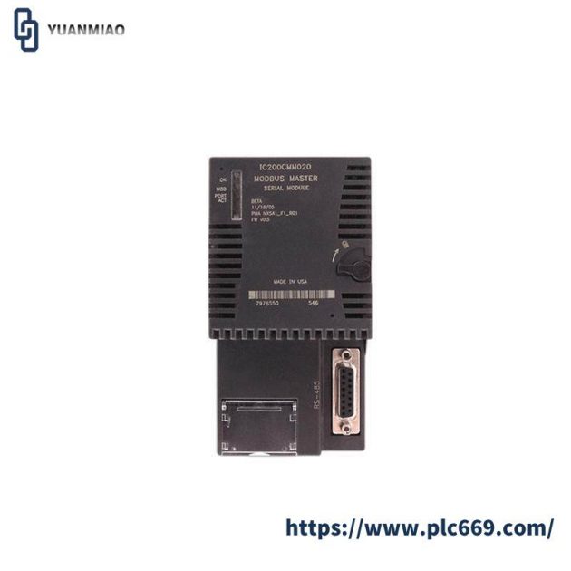 GE IC200CMM020: Industrial Modbus Master Module