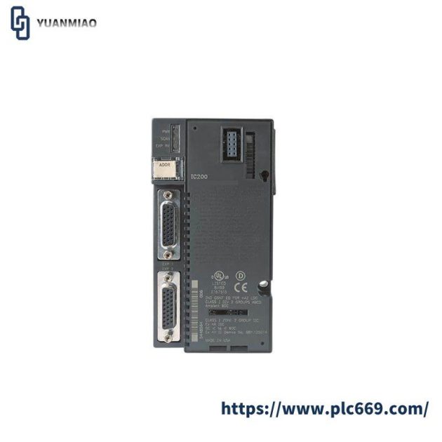 GE IC200PNS001: Precision Remote I/O Unit for Industrial Automation