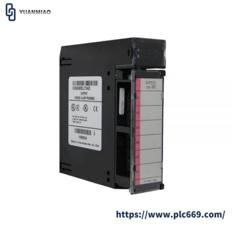 GE IC693MDL734D: Positive/Negative Logic Output Module for Industrial Control Systems