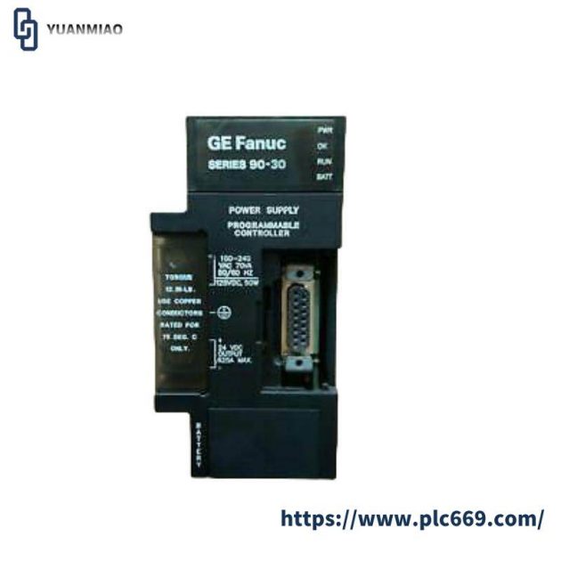 GE IC693PWR321 Power Supply Module for Industrial Automation Systems