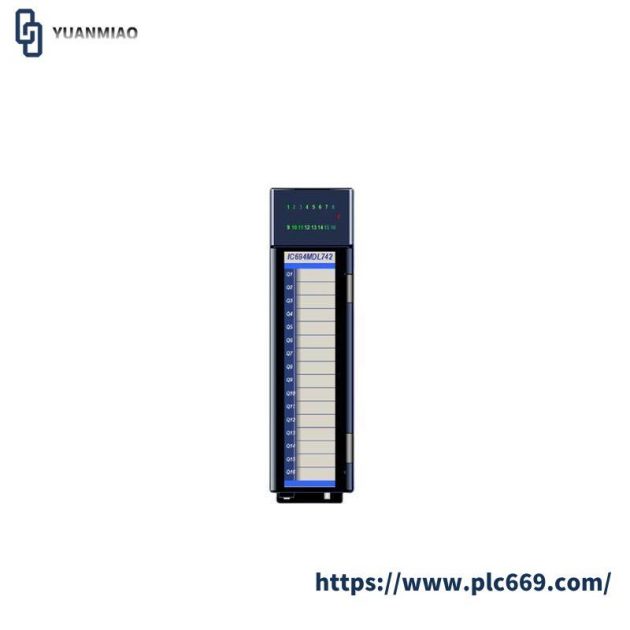 GE IC694MDL742 Output Module - High Performance Control Solution