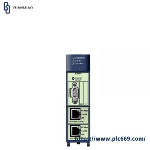 GE Fanuc IC695ETM001 Ethernet Interface Module for PLCs