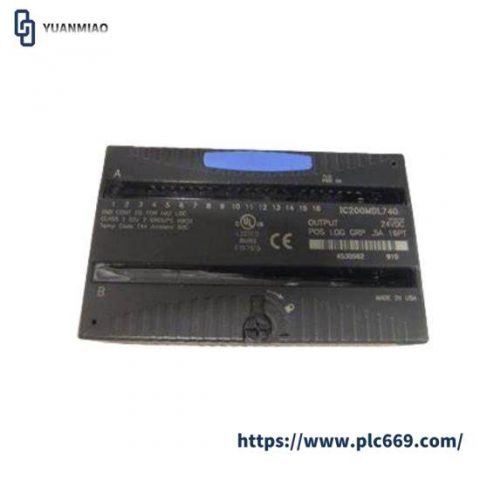 GE IC200MDL740: Advanced Industrial Control Module