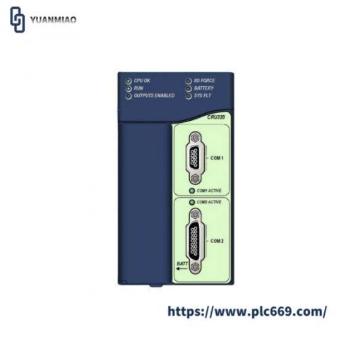 GE IC695CRU320 - Advanced Control System Module, Modular Control Solutions