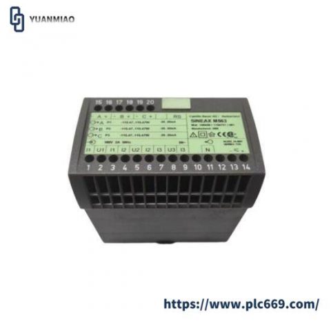 GMC SINEAX M563 Analog Output Module, Industrial Control Solutions