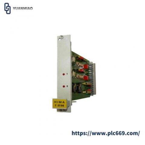 HIMA F3106 PLC CARD: Industry-leading Control Module