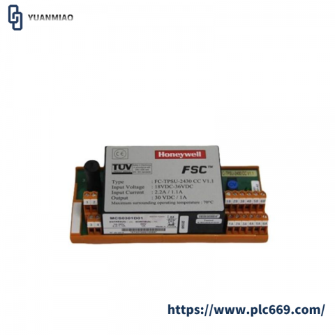 Honeywell FC-BSN-1608 Safe Namur Sensor Converter DCS Module