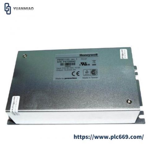 Honeywell PBSE1196/PBSE1120 Power Supply Model: Reliable Industrial Control Solutions