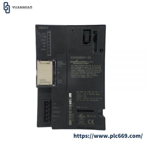 GE Fanuc IC200DBI001: Advanced DeviceNet Network Interface Unit