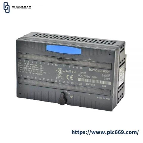 GE IC200MDL650F - VersaMax 24VDC Input Modules