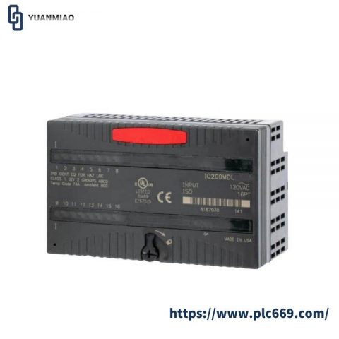 GE IC200MDL744 5 Volt Backplane Current Module