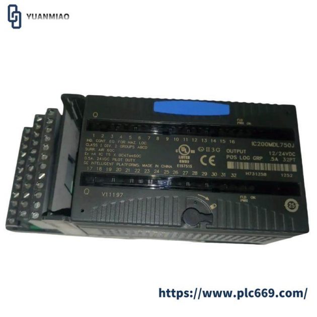 GE IC200MDL750J: Advanced VersaMax Discrete Output Module