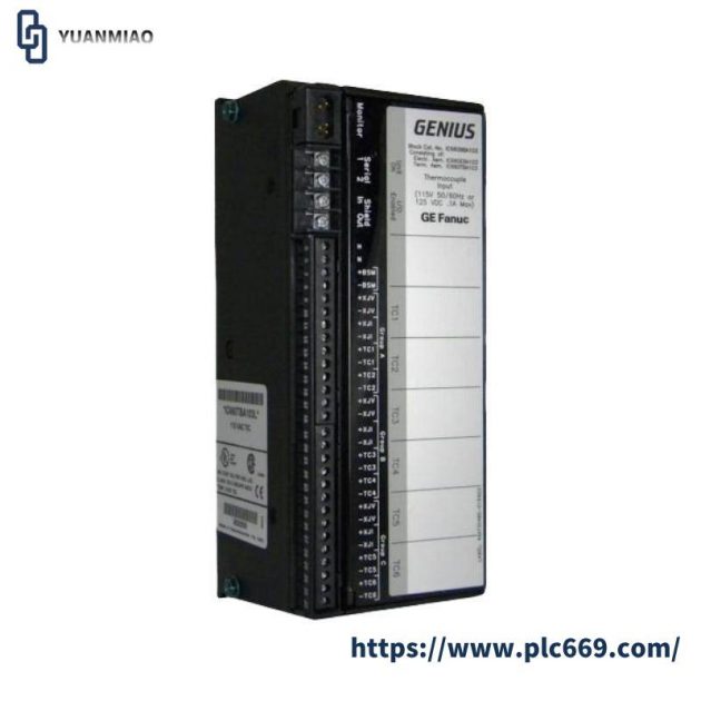 GE Fanuc IC660BBA026 Current-Source Input Block: High Precision for Industrial Automation