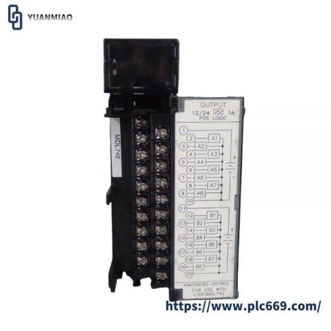 GE IC693MDL742C - Advanced ESCP Output Module, for Industrial Automation Solutions