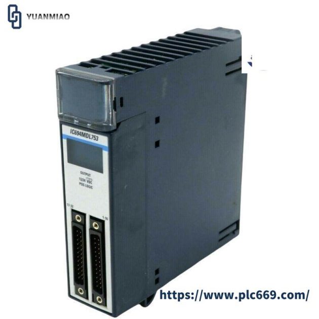 GE IC694MDL753: Positive Logic Output Module - High Performance, Reliable Control Solutions