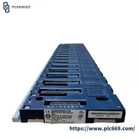 GE IC695CHS016: Universal 16-Module Slots Base