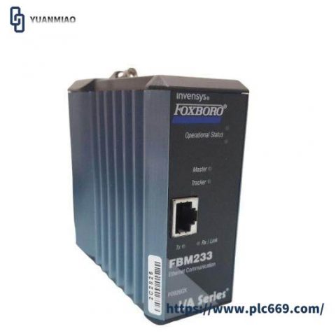 Invensys Foxboro FBM233 I/A Series Process Instrumentation Module