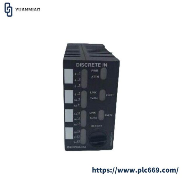 GE IS220PDIAH1A: PLC Control Module, Precision Engineered for Industrial Automation