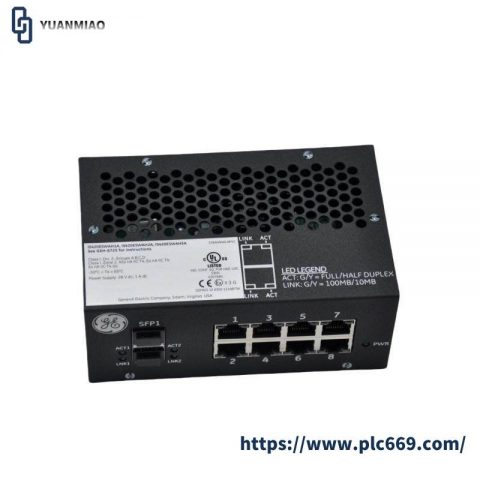 General Electric IS420ESWAH3A - Mark VIe Series IONet Switch, Efficient Industrial Control Solution