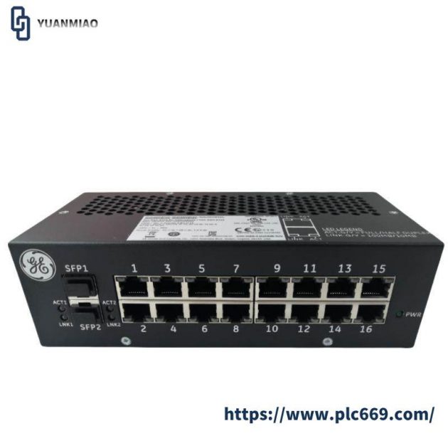 GE IS420ESWBH1A: Industrial Ethernet Switch for Reliable Process Control