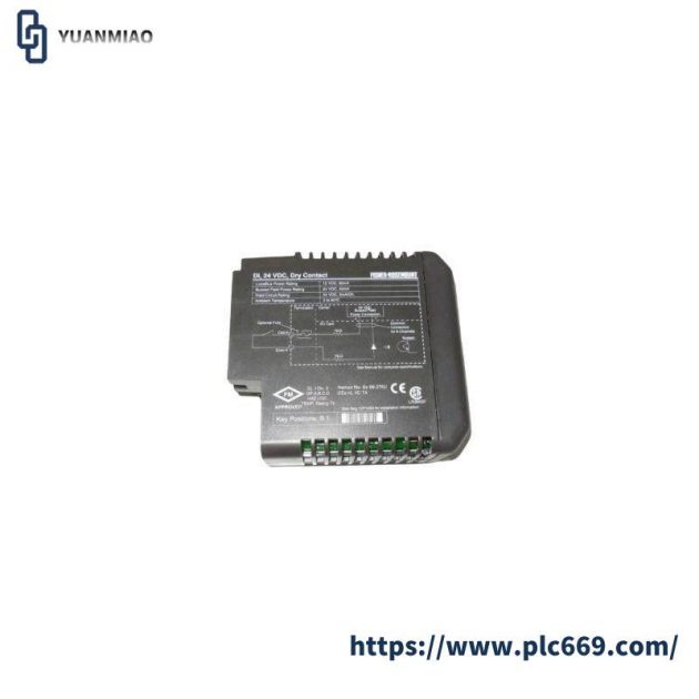 EMERSON KJ3001X1-BB1 | 12P0550X132 DI 8-Channel 24 VDC Dry Contact Card - Precision Control Module for Industrial Automation