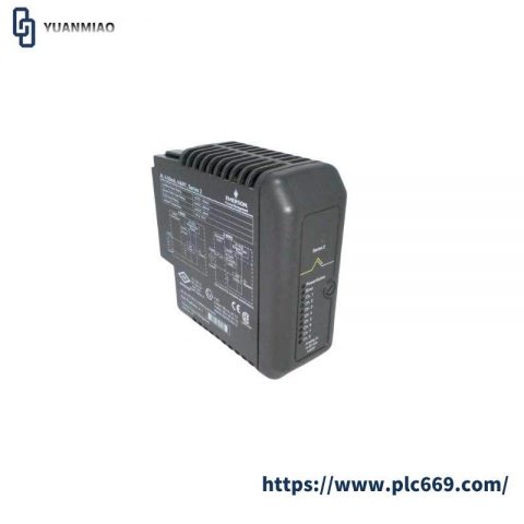 Emerson KJ3222X1-BA1: Industrial PLC Input Module, Designed for Precision Control